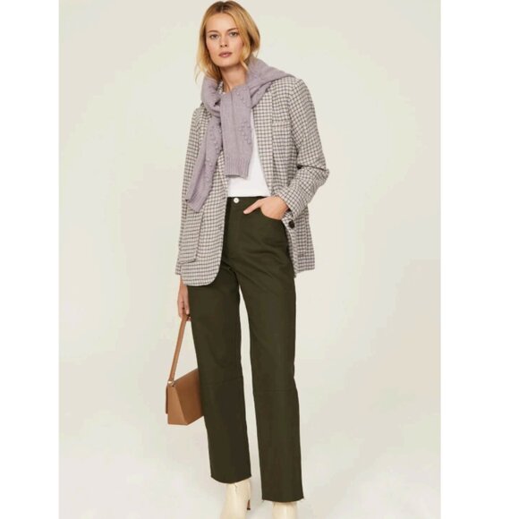 Rails Windsor Lilac Navy Mini Check Size Medium NWOT - Picture 2 of 15